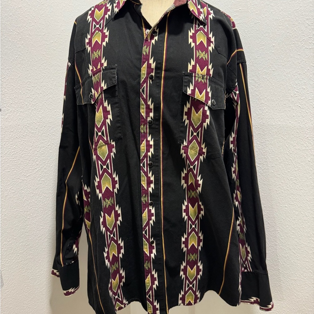 Wrangler Snap Button Western Shirt